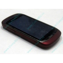 Красно-розовый телефон Alcatel One Touch 818 (Октябрьский)