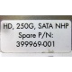 HP HD 250G SATA NLP Spare P/N 399699-001 (Октябрьский)