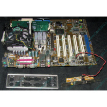 Материнская плата Asus P4PE (FireWire) с процессором Intel Pentium-4 2.4GHz s.478 и памятью 768Mb DDR1 Б/У (Октябрьский)