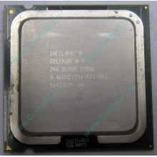Процессор Intel Celeron D 346 (3.06GHz /256kb /533MHz) SL9BR s.775 (Октябрьский)